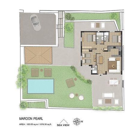 Pearl Mansions Villa Nikiana Eksteriør billede